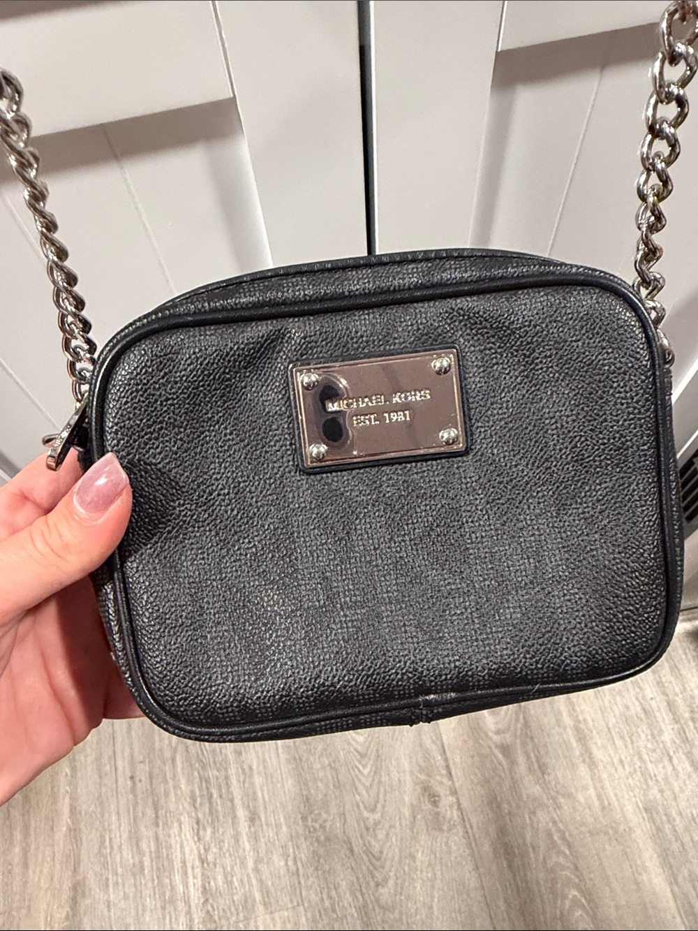 Michael Kors Black Leather Crossbody - Picture 17 of 17